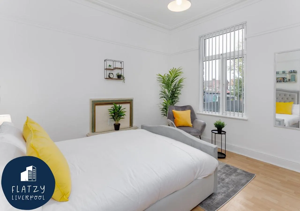 Flatzy - 6 Bed Oasis Close To Football Stadiums Liverpool 0*,